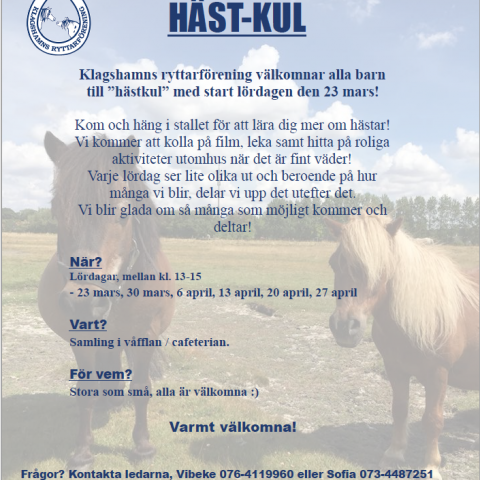 HÄST-KUL