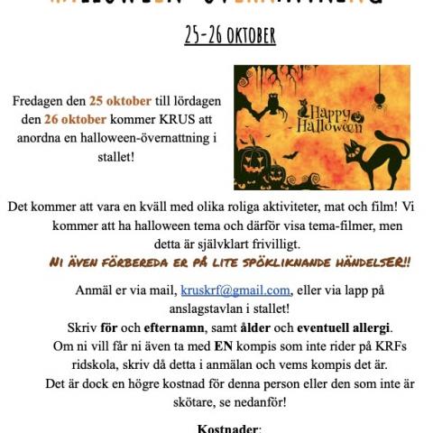 Övernattning KRUS