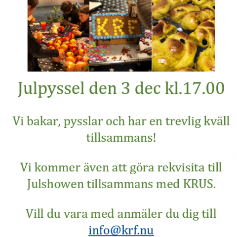Julpyssel 